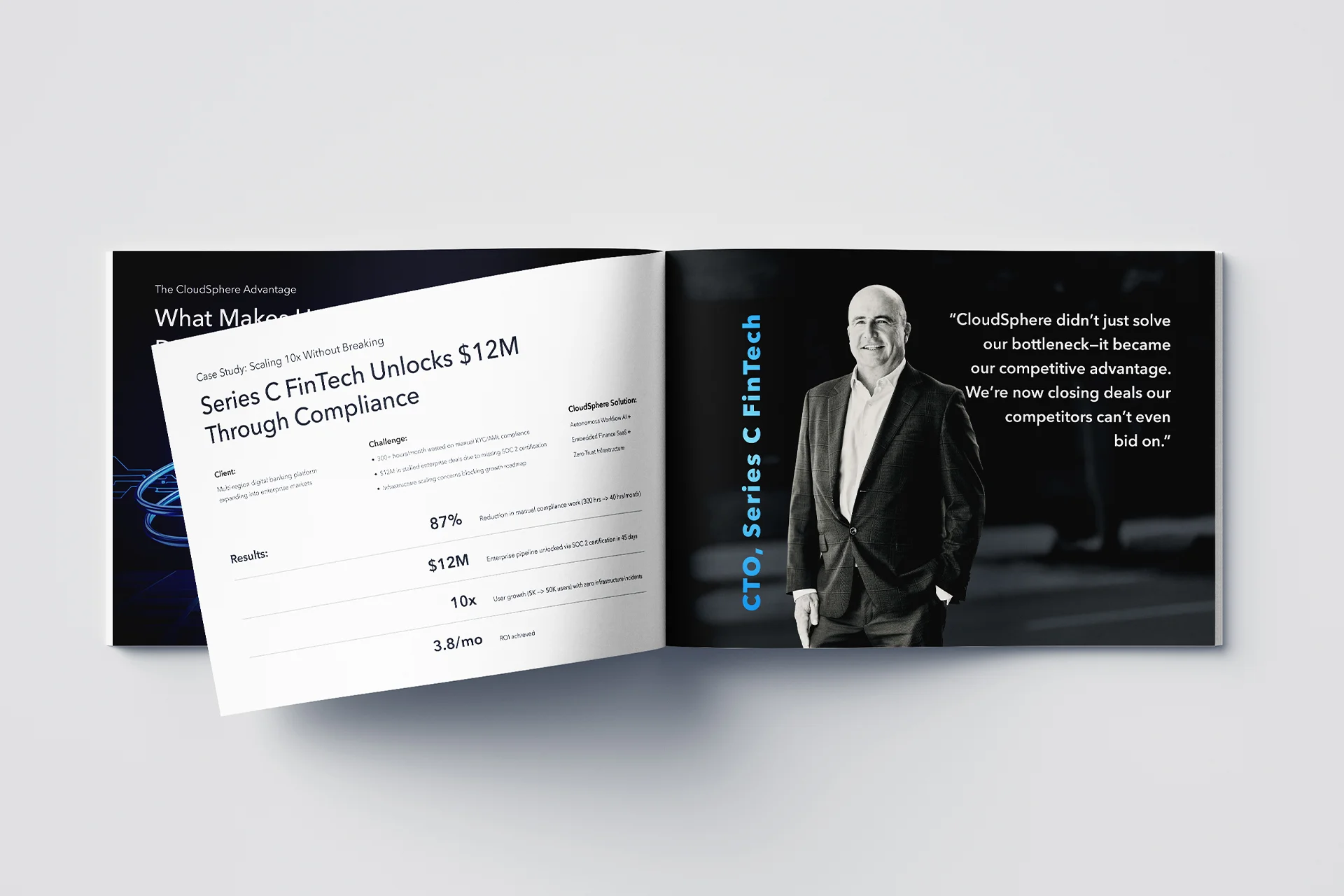 Cloudsphere company cto review and case study spread