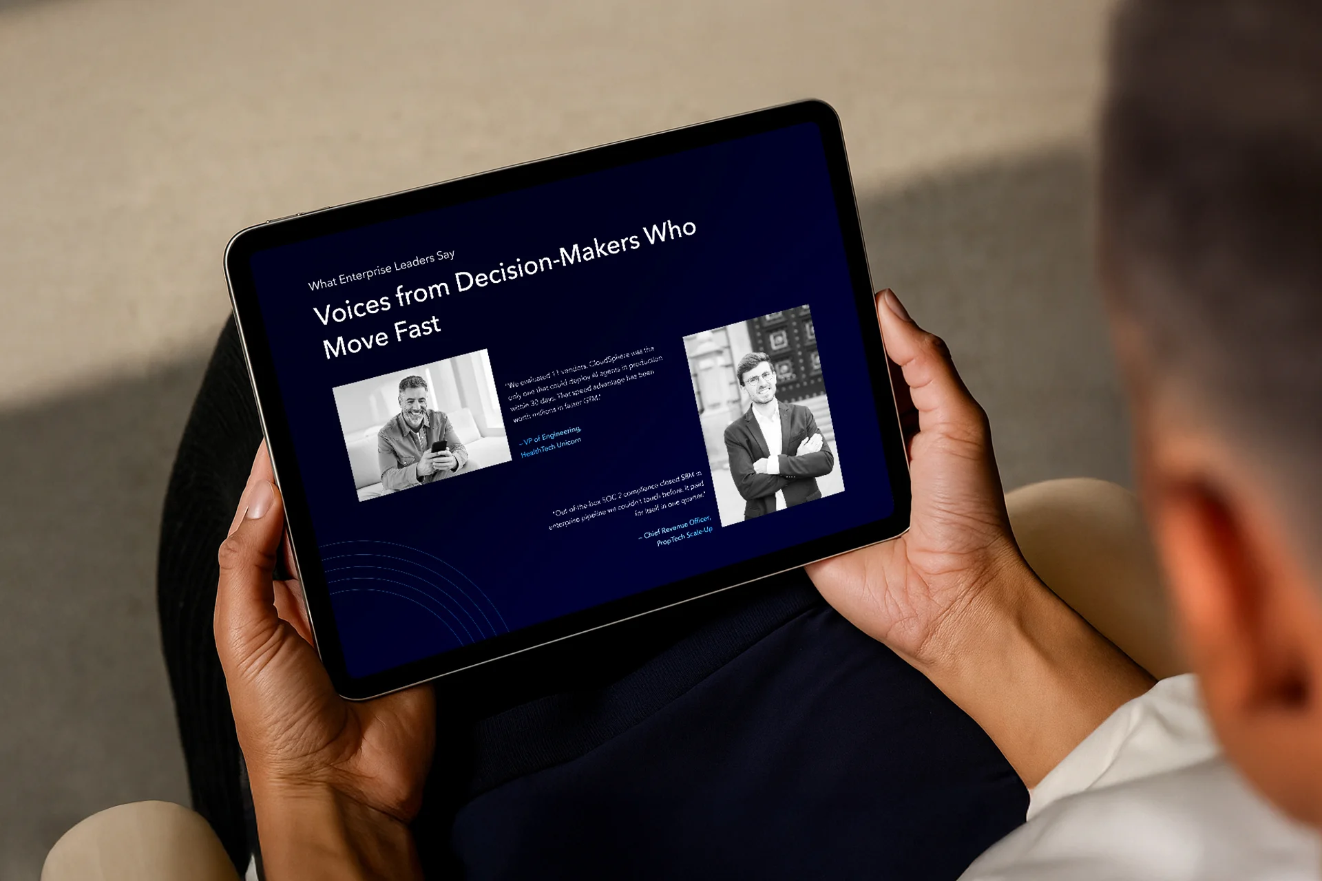 Cloudsphere company reviews digital layout