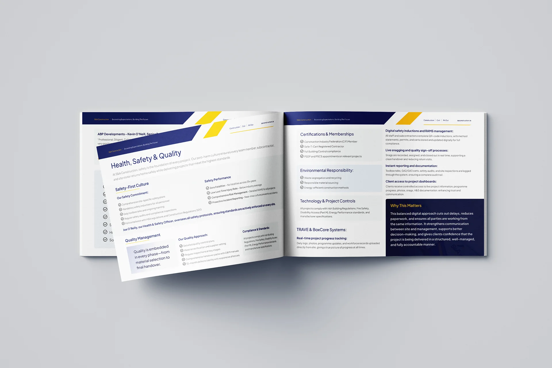 SA Construction Marketing Brochure