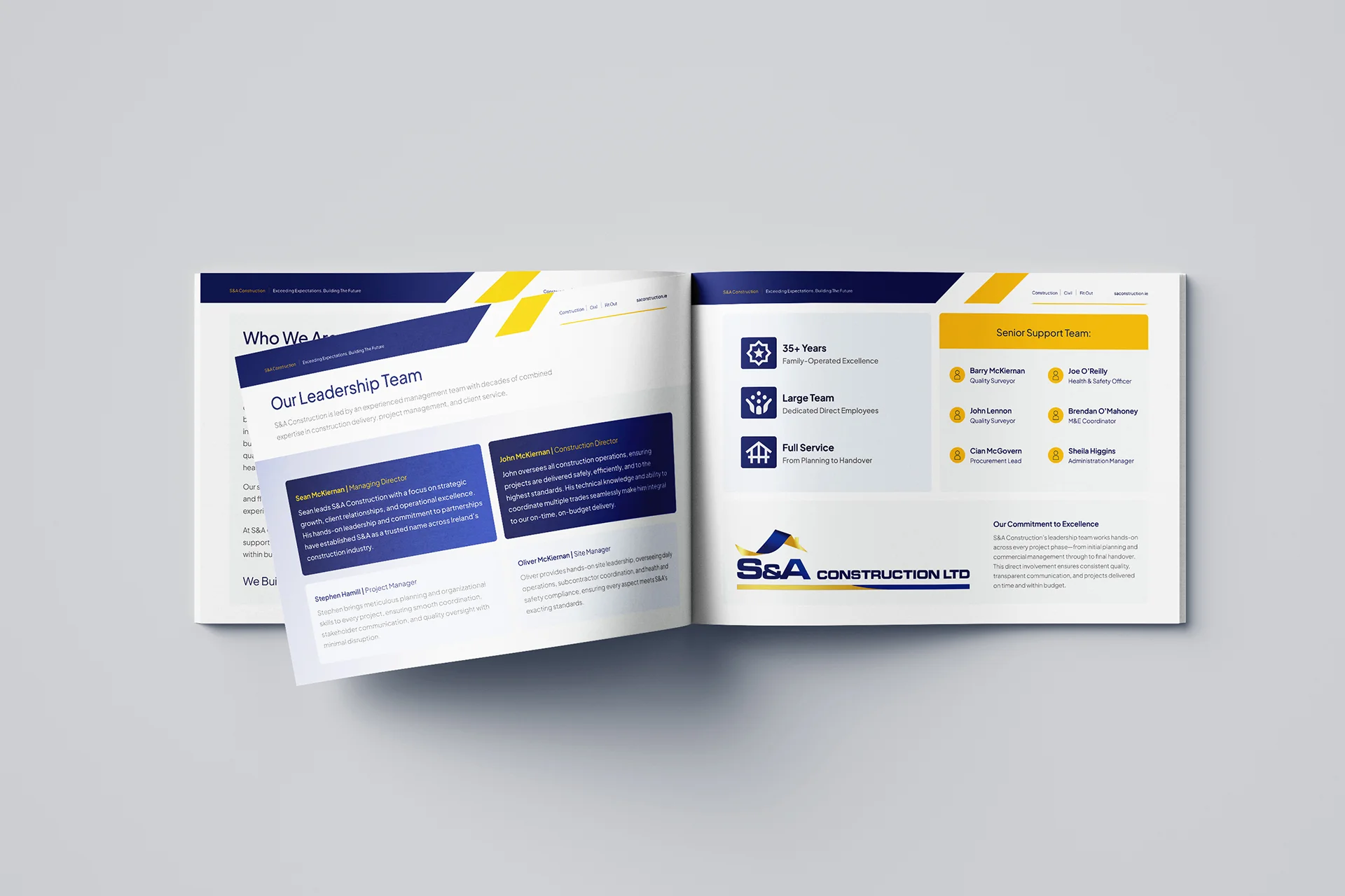 SA Construction Marketing Brochure